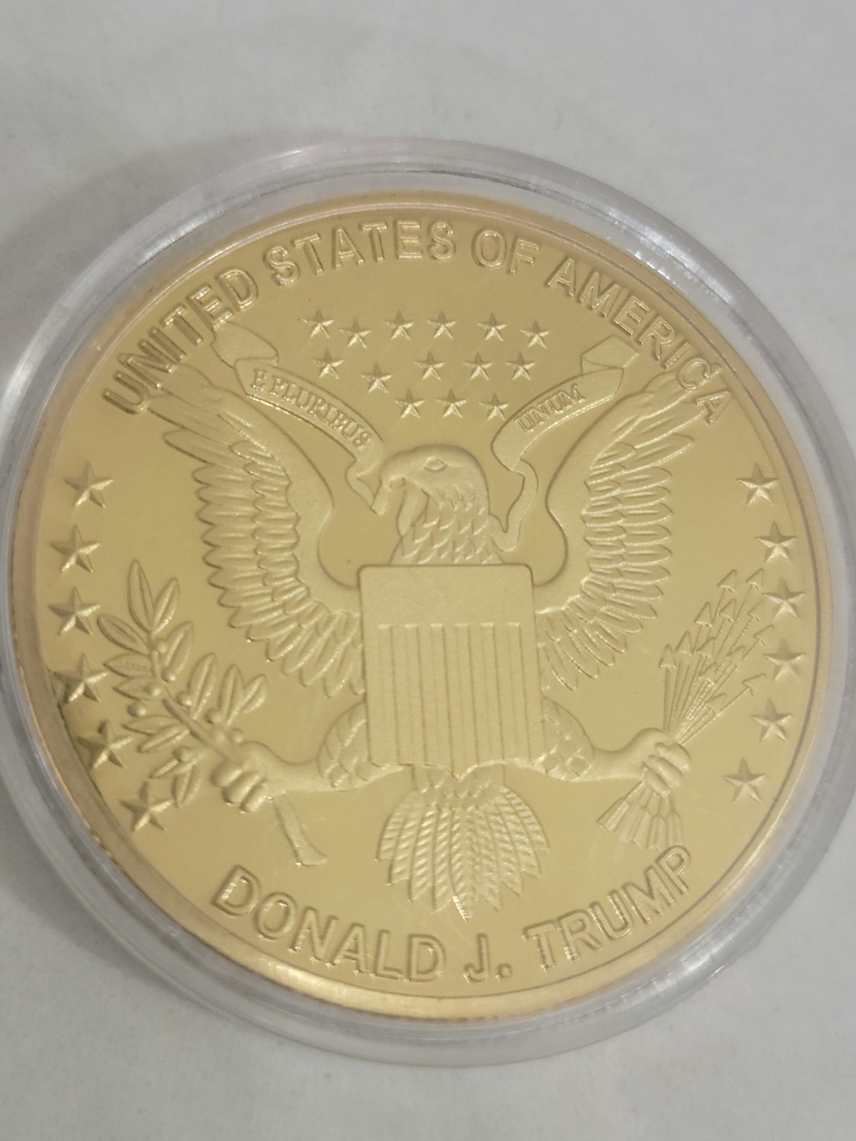 Trump Commemorative Coin, Fear Not For I Am With You