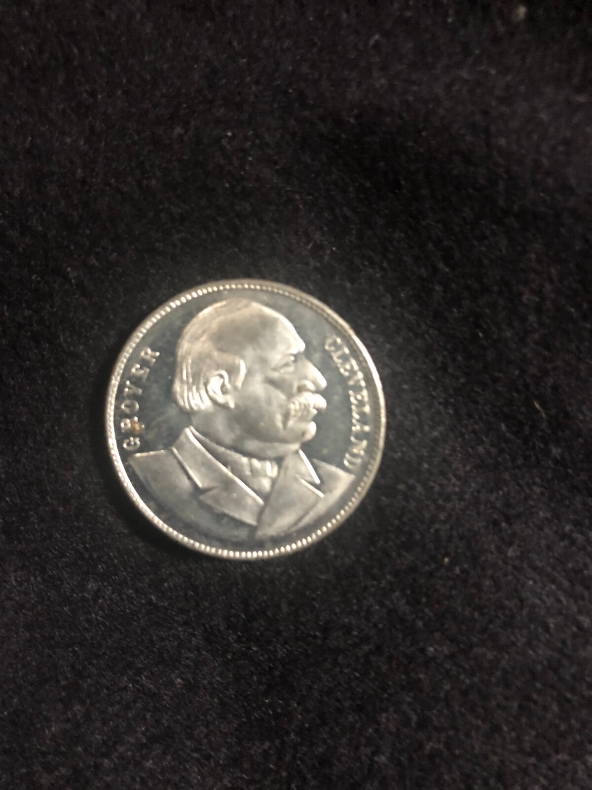 Grover Cleveland 1892 Presidential Campaign Tariff Reform Token