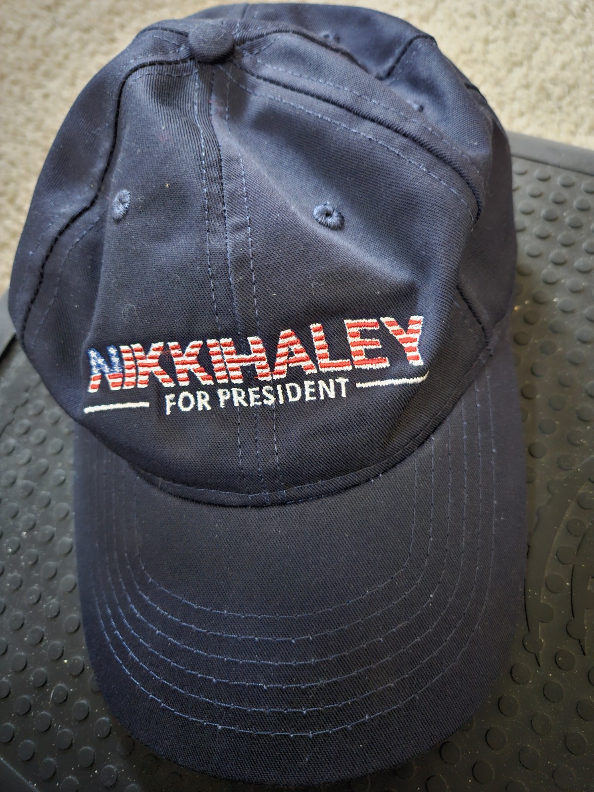 NIKKI HALEY President Baseball Cap Hat Political Campaign Presidential Election