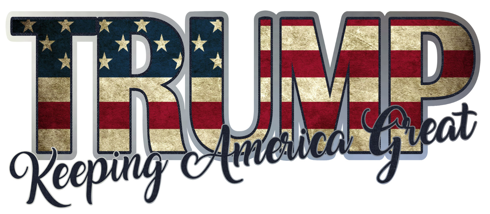 25PCS SET TRUMP 2024 STICKERS TAKE AMERICA BACK DONALD MAGA 2x3in