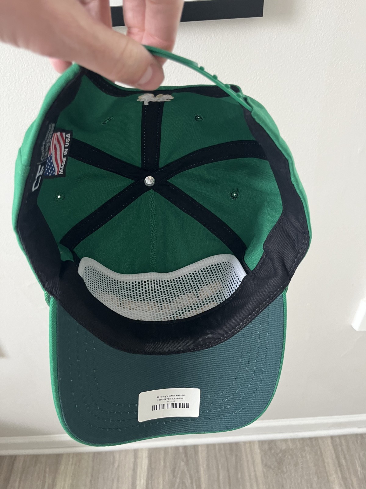 Official Donald J. Trump Make America Great Again Hat – St. Patty’s 2019