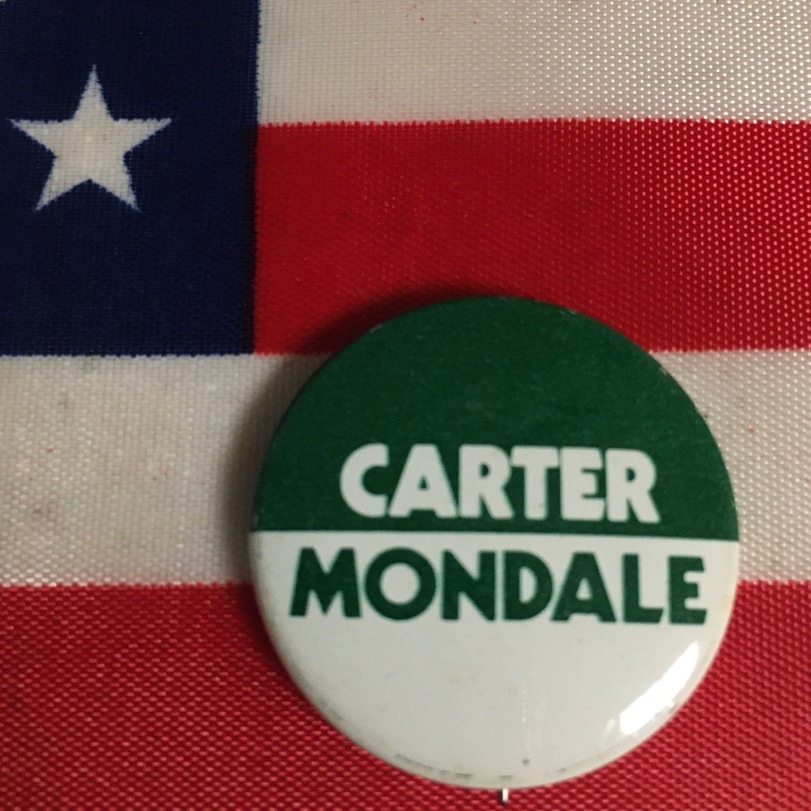 Presidential Campaign Button, Carter-Mondale 1976