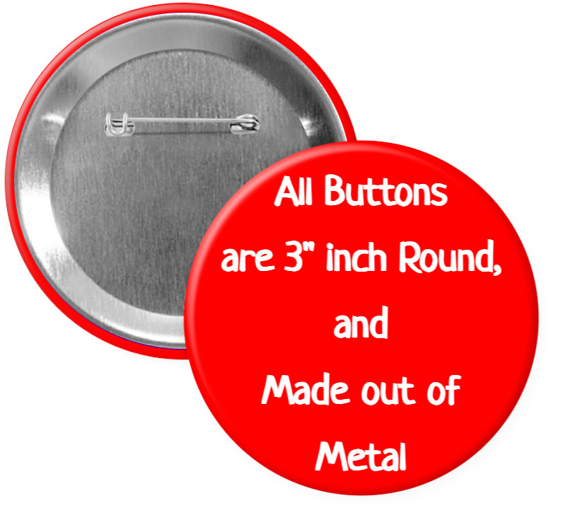 👀 John F. Kennedy Quote 2024 Political Metal Pin-Back Button – 3″ 👀