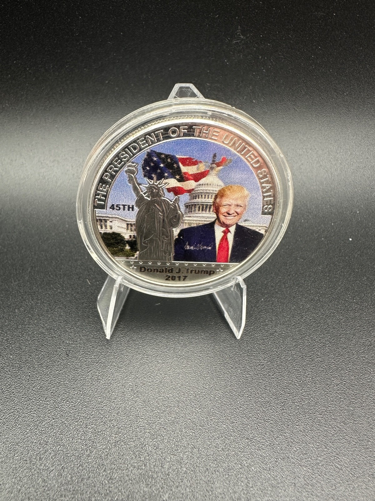 Donald Trump 2017 45th President US Commemorative Coin Make American Great Again
