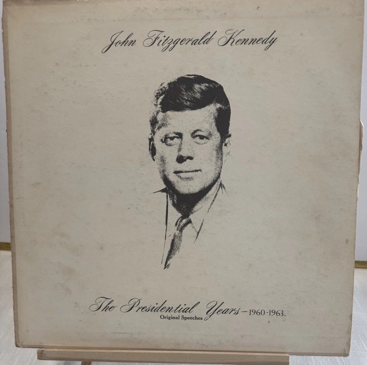 VINTAGE LP JF KENNEDY, The Presidential Years 1960-1963 Original Speeches