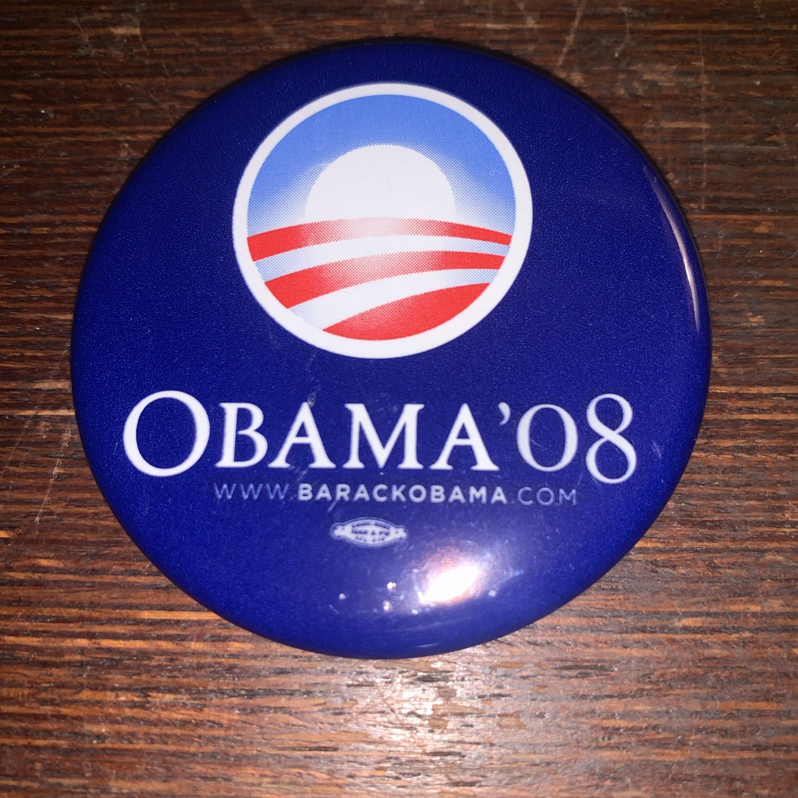 2008 Obama Presidential 2.25 Inch Campaign Pinback Button