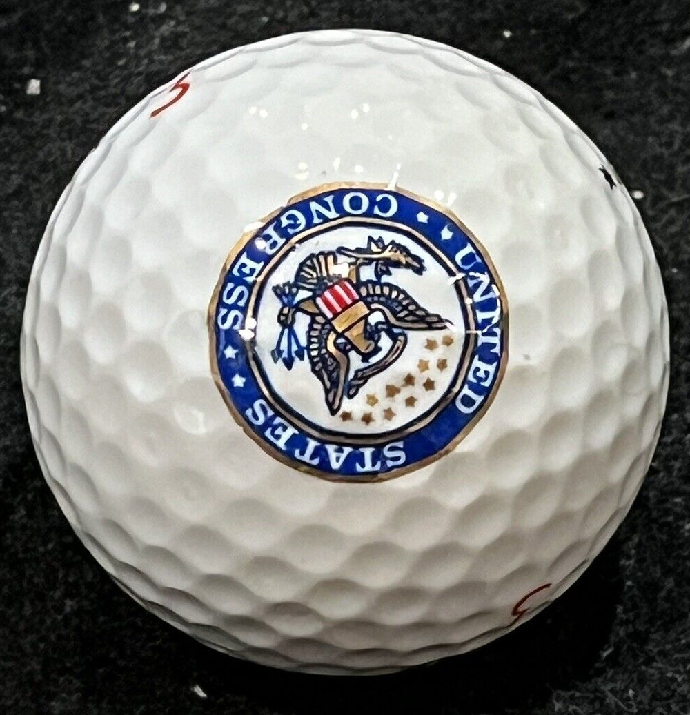 U.S. Congress Logo Golf Ball United States Seal Jim Kolter PA