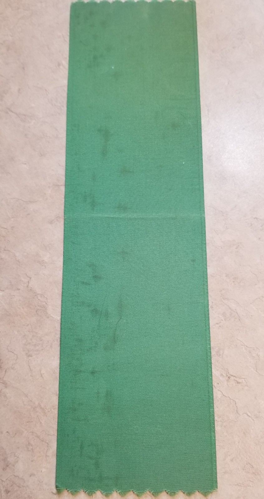 GREEN VTG SATIN PRESIDENTIAL BOOK MARKER PATRIOTIC THRU REAGAN ’81
