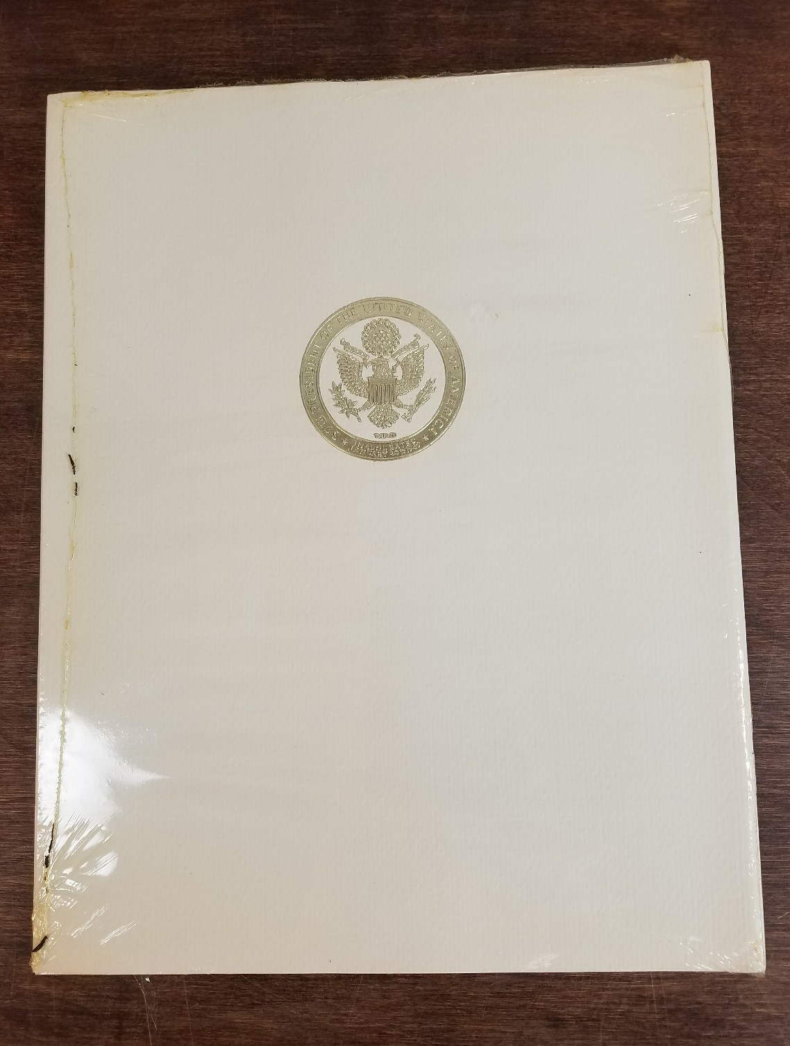 New Unopened Official Inaugural Program January 20,1969 Richard Nixon President