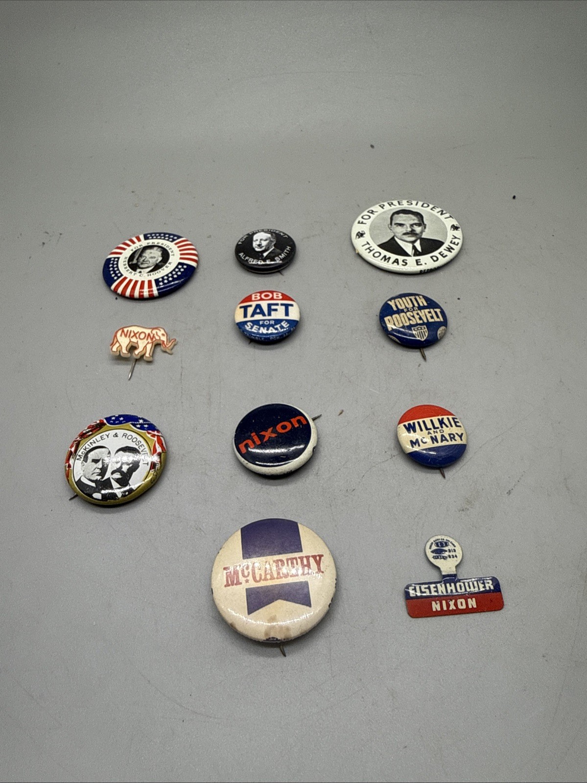 Lot of 11Political Pins Check them out! #7