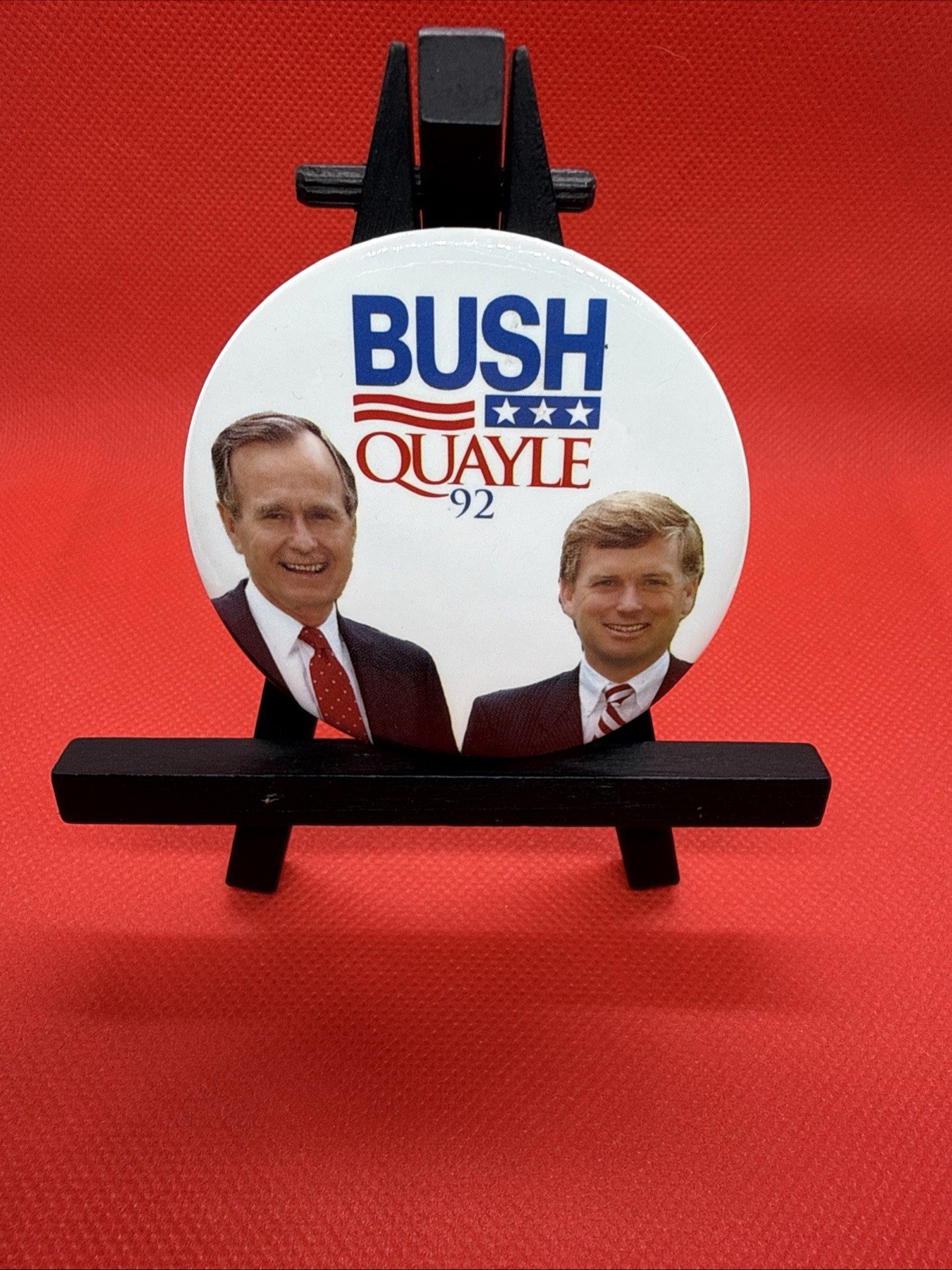 1992 ’92 BILL CLINTON AL GORE for President 2 3/8″ political campaign button