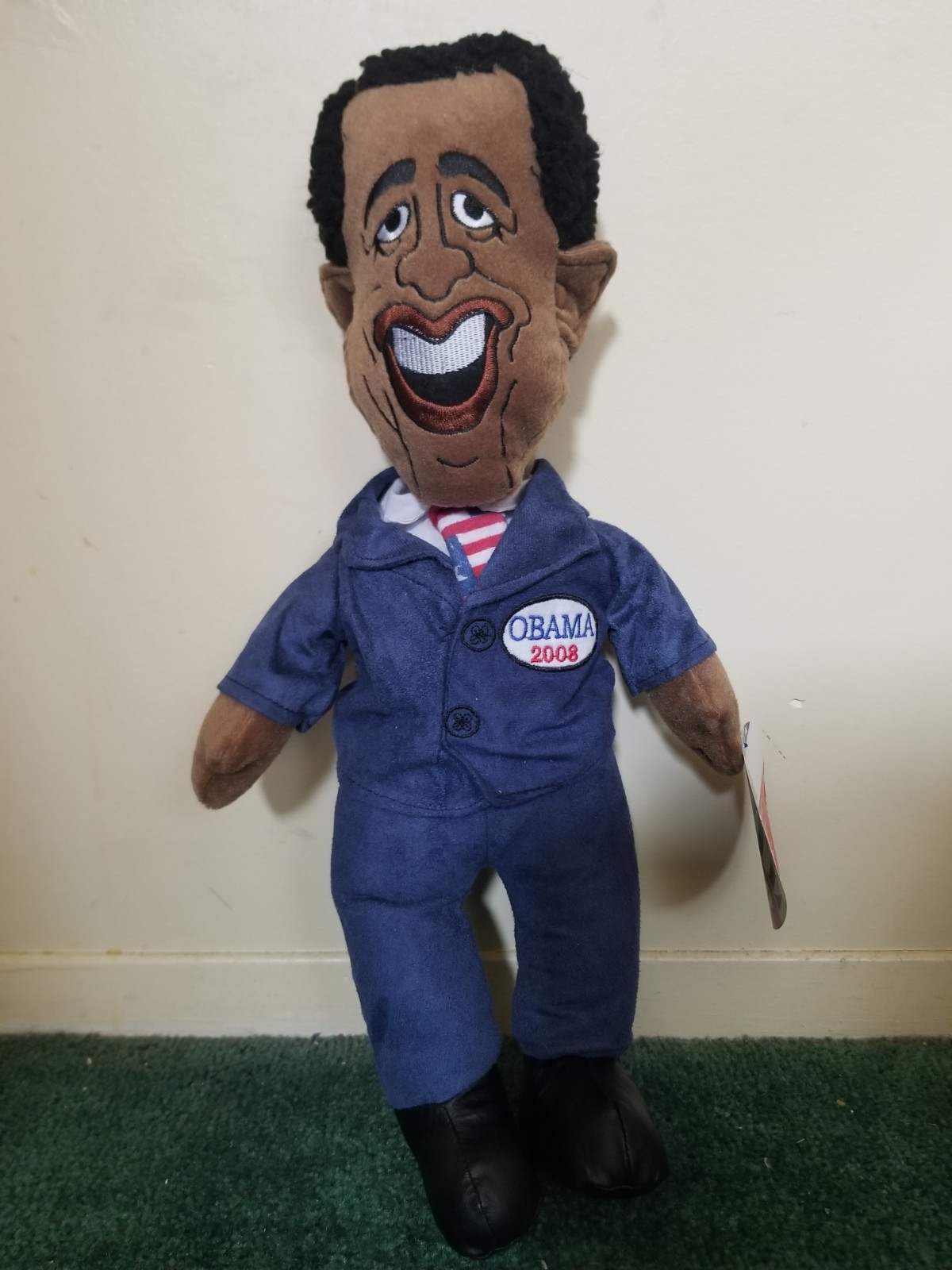 Barack Obama 2008 Plush – Sugar Loaf Tag attached