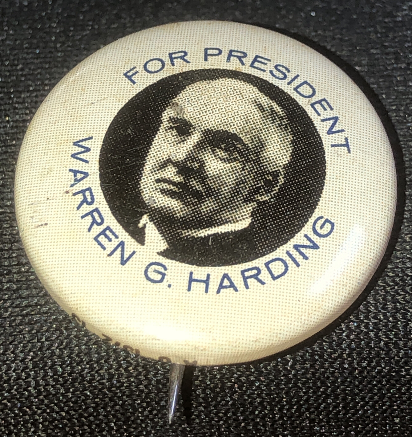 Warren G Harding for President Pinback Button Pin Political Election Campaign