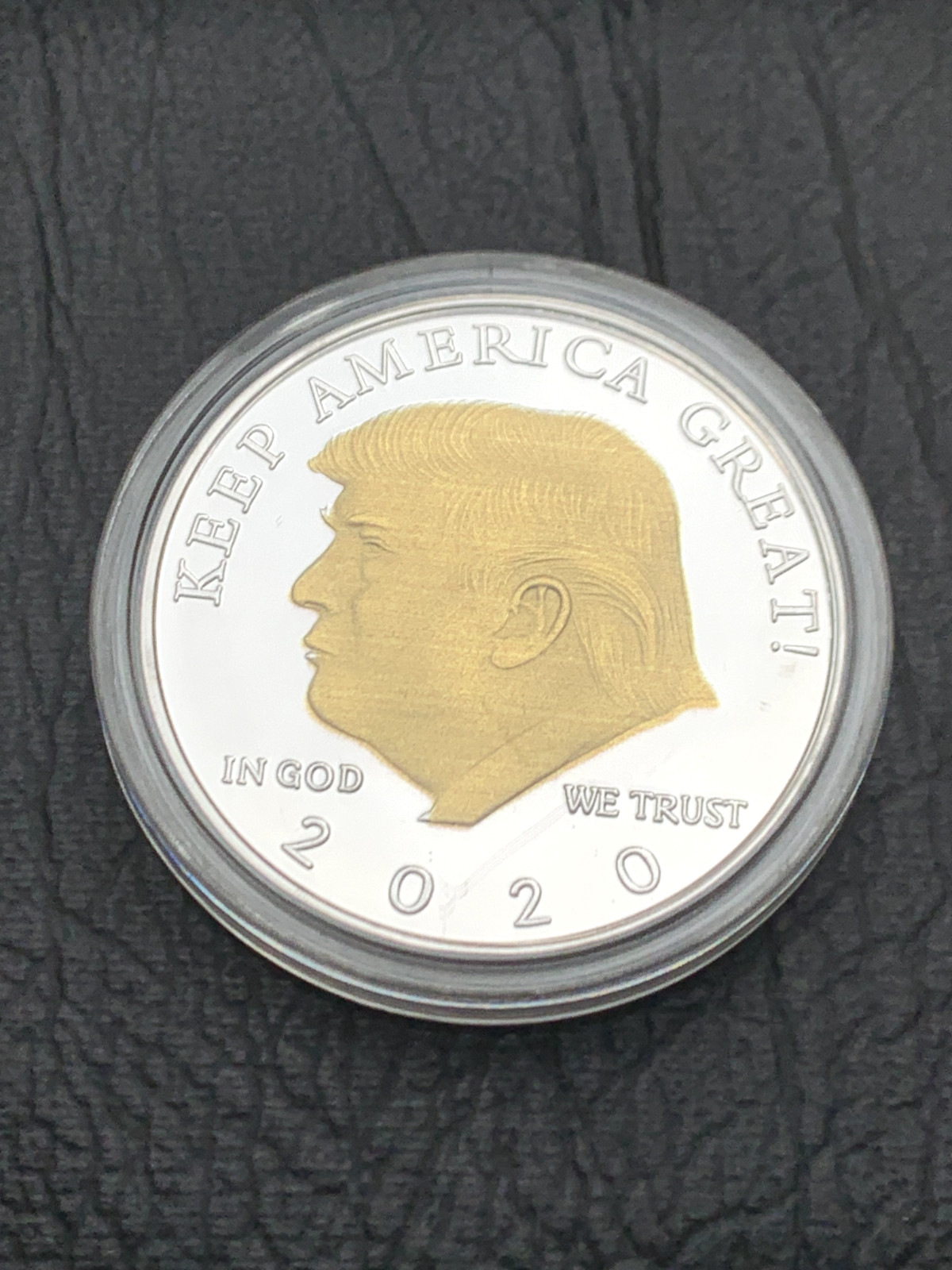 DONALD TRUMP 2020 SILVER GOLD Plated Rare Coin 45 President Commemorative