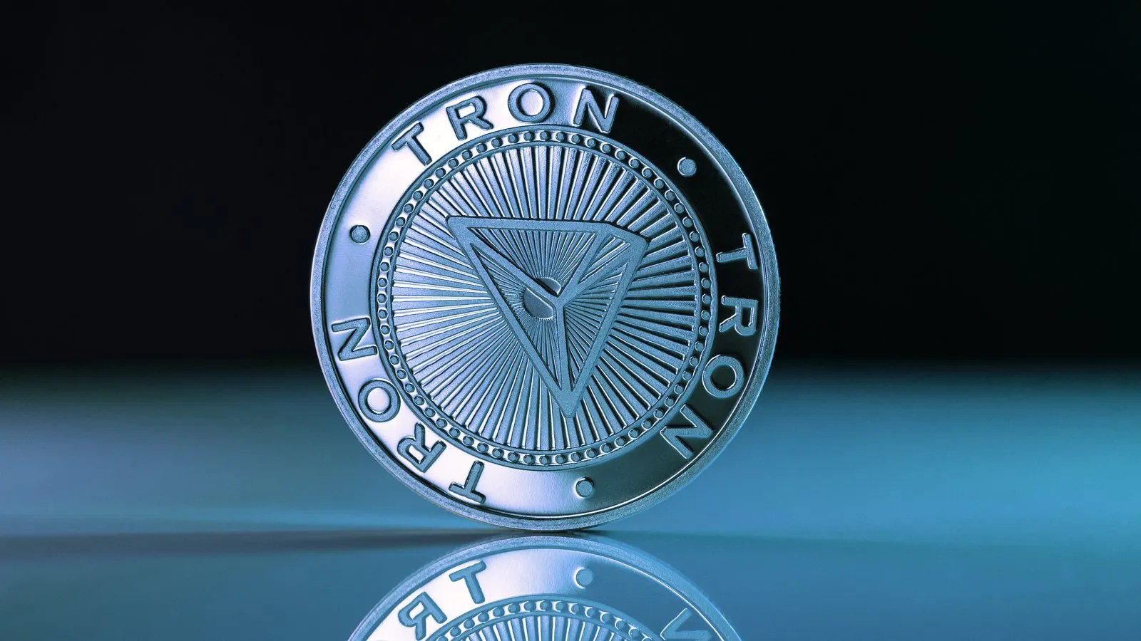 10x Coins Tron TRX Iron Plated Collectible Crypto Coin in plastic case