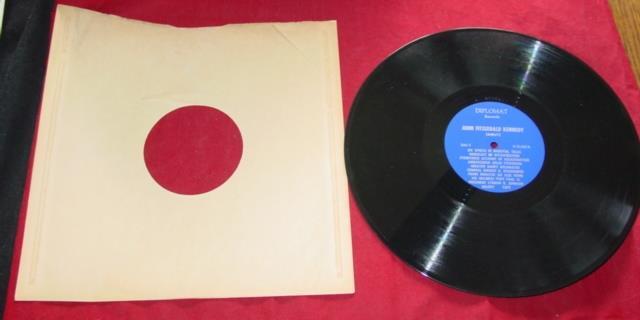 (2) JOHN FITZGERALD KENNEDY RECORDS – Memorial Album & Documentary Prez Years