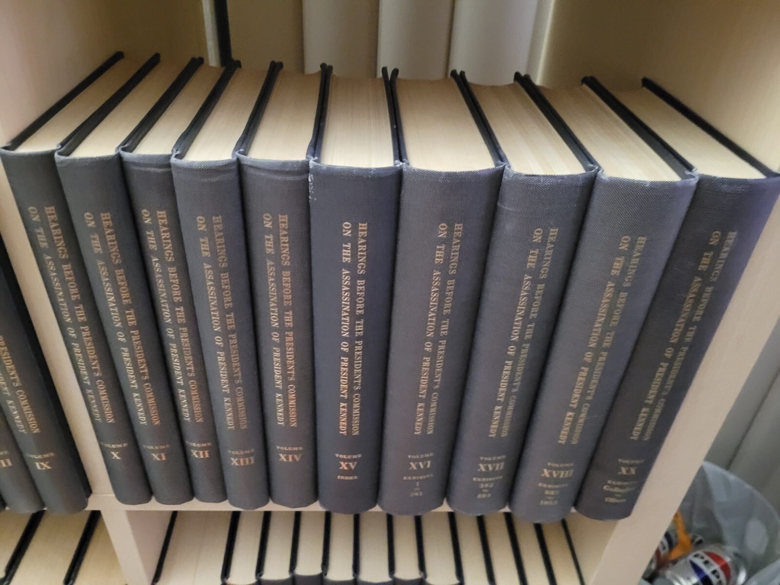 Warren Commission Hearings & Report Pres. Kennedy Assassination 27 Volumes