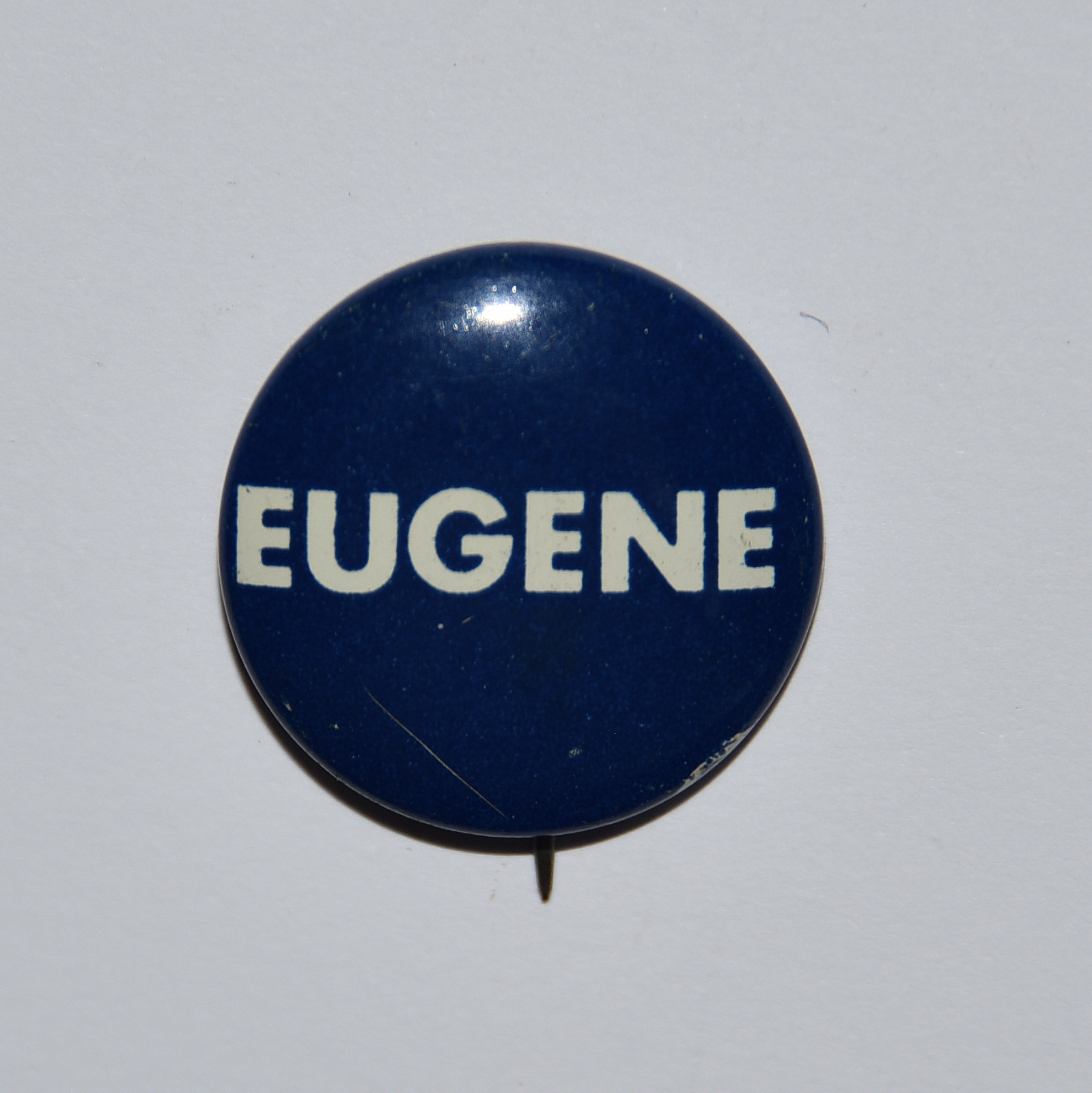 Vintage 1970s “EUGENE” McCarthy Presidential Campaign Button