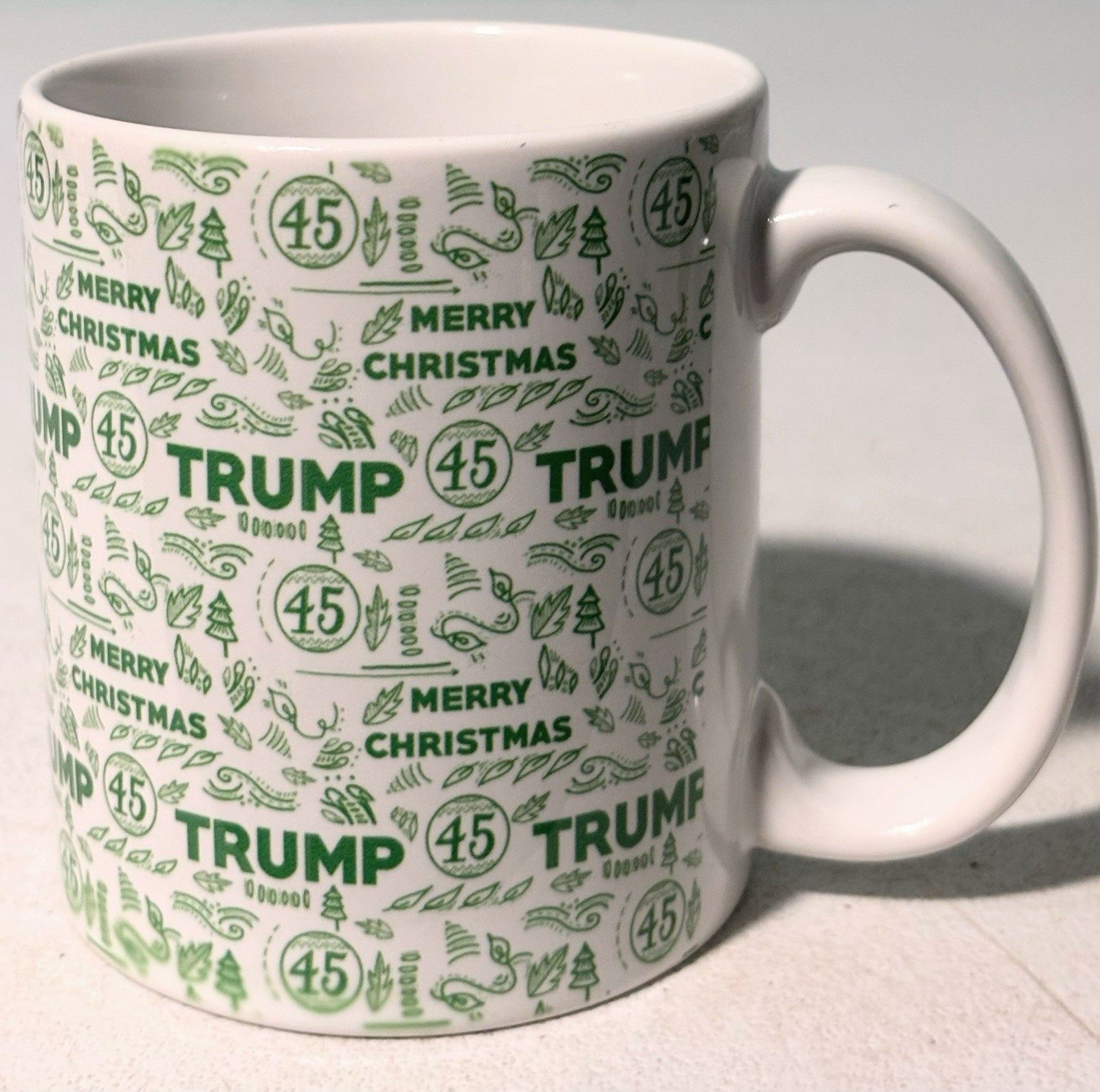 Donald Trump 45th Presidential Ceramic 10 oz Hot Or Cold Beverage