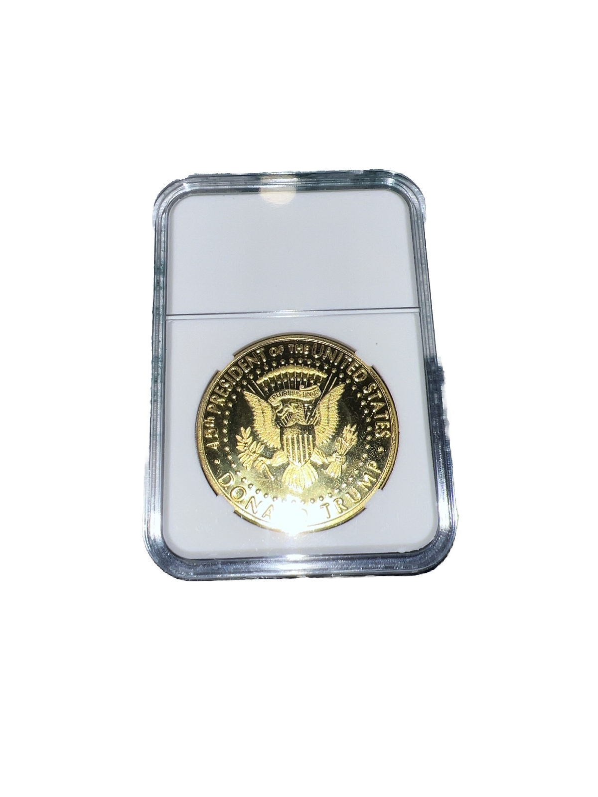 Donald Trump 2024 Commemorative Coin-Sealed Collector Case – Save America Again