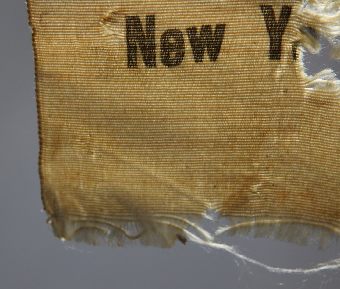 1884 R. P. Flower Campaign Ribbon – For President – New York Political USA Dem