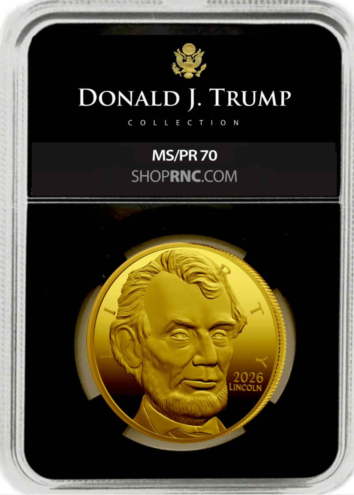 2026 Abraham Lincoln Gold Coin Double Eagle Commemorative American Eagle