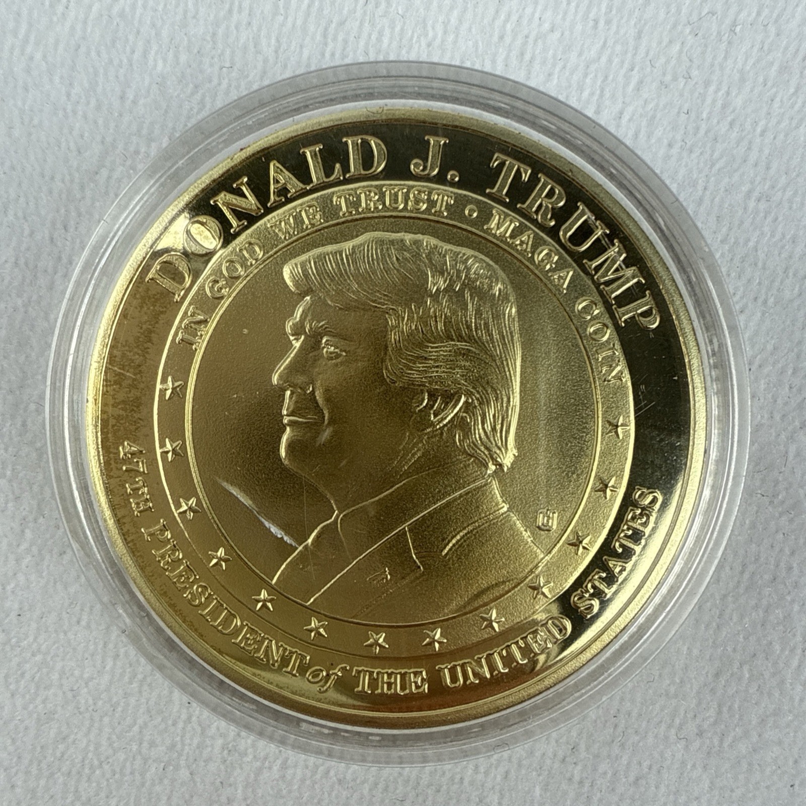 Donald Trump 2024 MAGA 47th Presidential Memorabilia Pack – Hat, Coin, & Card