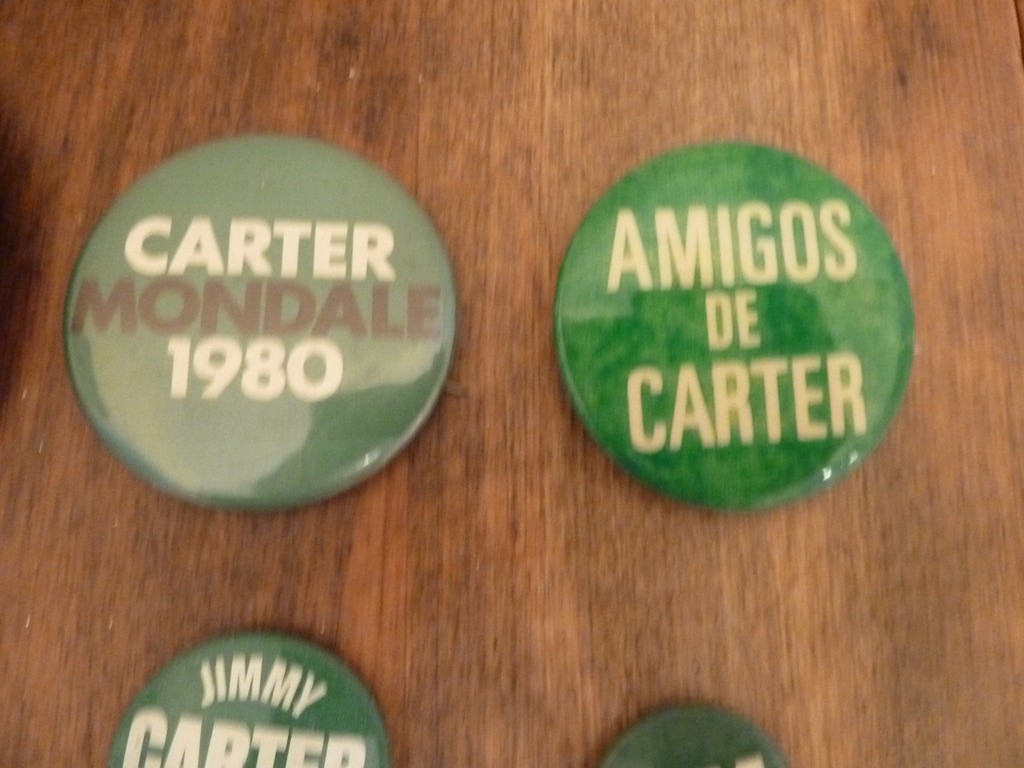 Jimmy Carter Lot of 16 Buttons Pins Pinbacks President Political Democrat