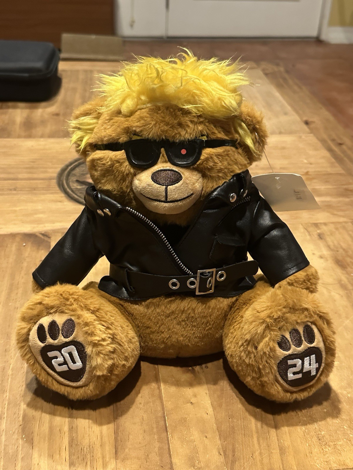 Trumpinator Teddy Bear Donald Trump I’ll Be Back 2024 MAGA Patriots Plush