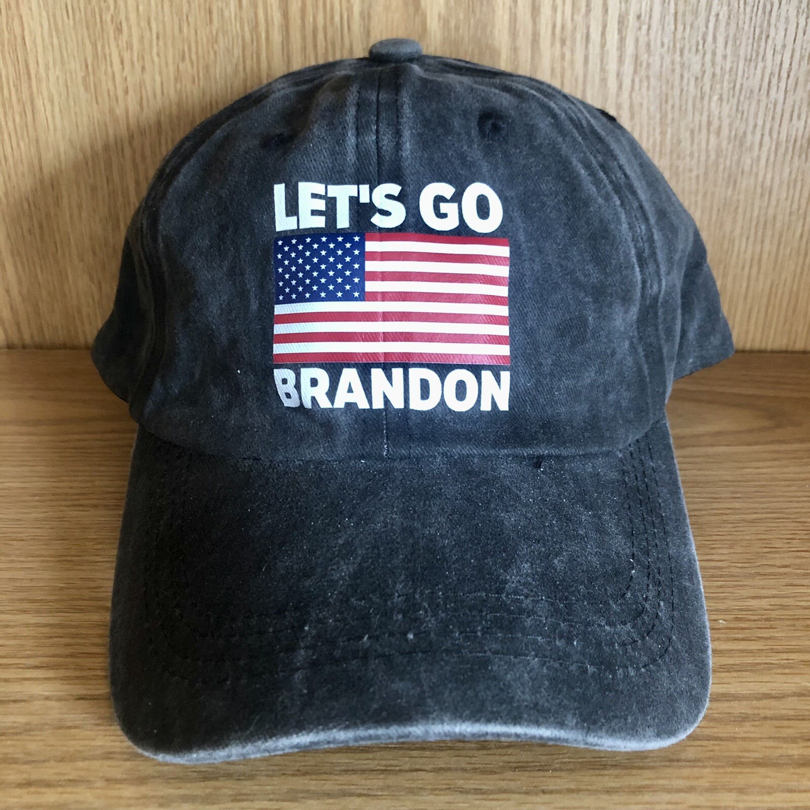 BRAND NEW – Let’s Go Brandon Donald Trump Joe Biden Hat Cap, Adj Strap – MINT!!!