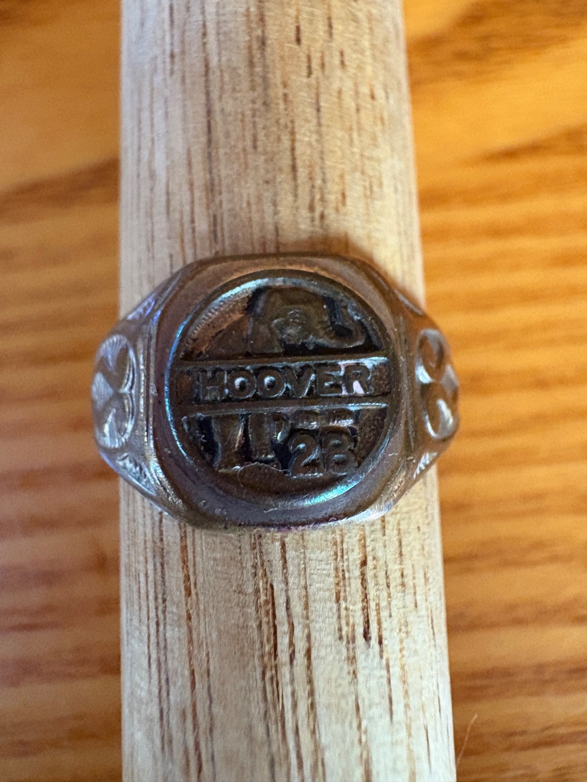 Vintage Hoover ’28 Elephant Political Election Ring- Herbert Hoover