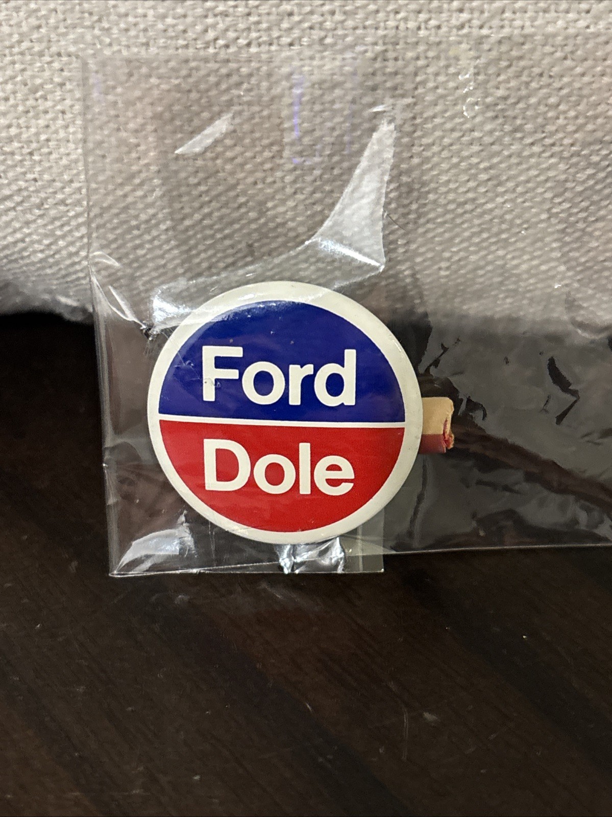 1976 Ford Dole President Campaign Button Political Election – 1 1/2” Round