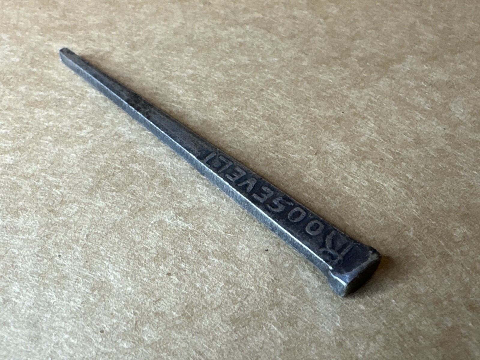 Roosevelt Fairbanks 1904 Campaign Rare Big Stick / Square Nail Paraphernalia HTF