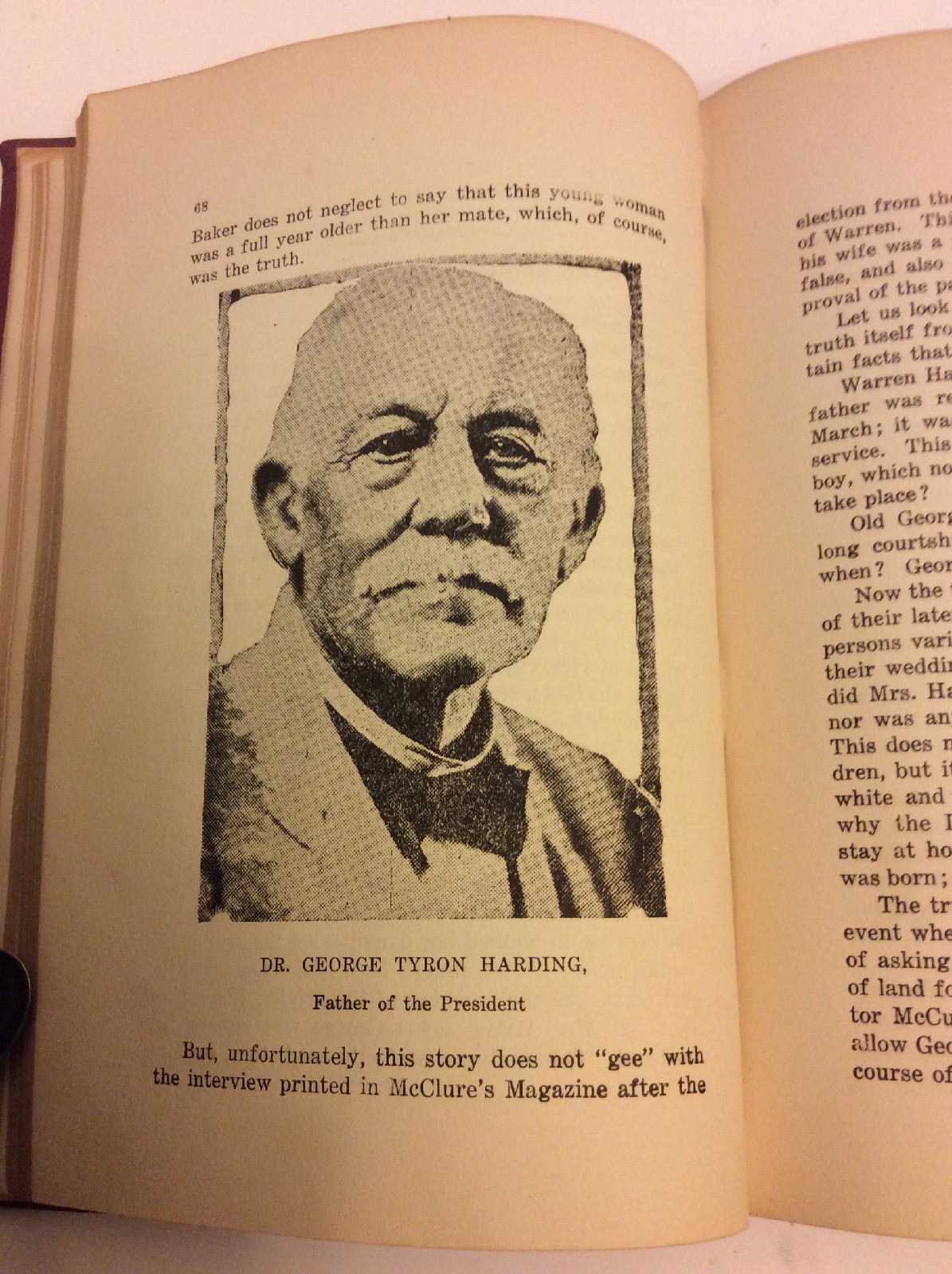 Warren Gamaliel Harding By William Estabrook Chancellor.ONE OF FEW COPIES Rare