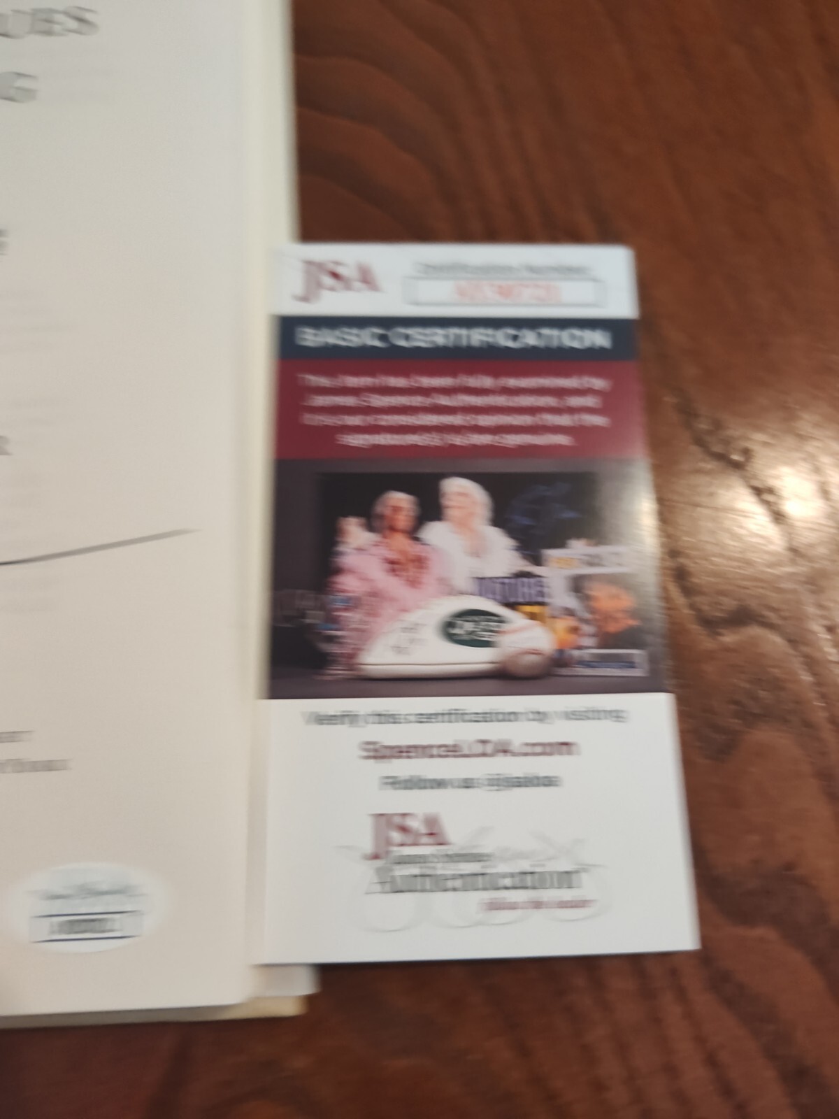 PRESIDENT JIMMY CARTER AUTOGRAPHED Book ” The Virtues of Aging ” ~ JSA Certified