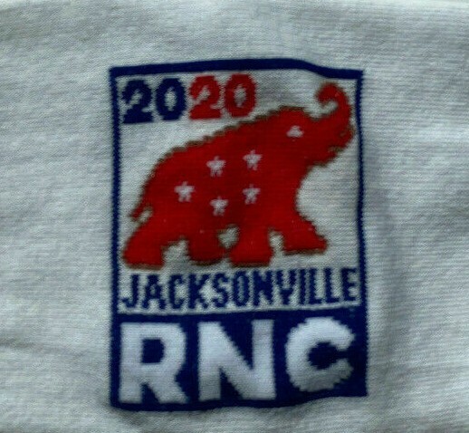 New! Donald Trump 2020 Republican National Convention Jacksonville RNC Face Mask