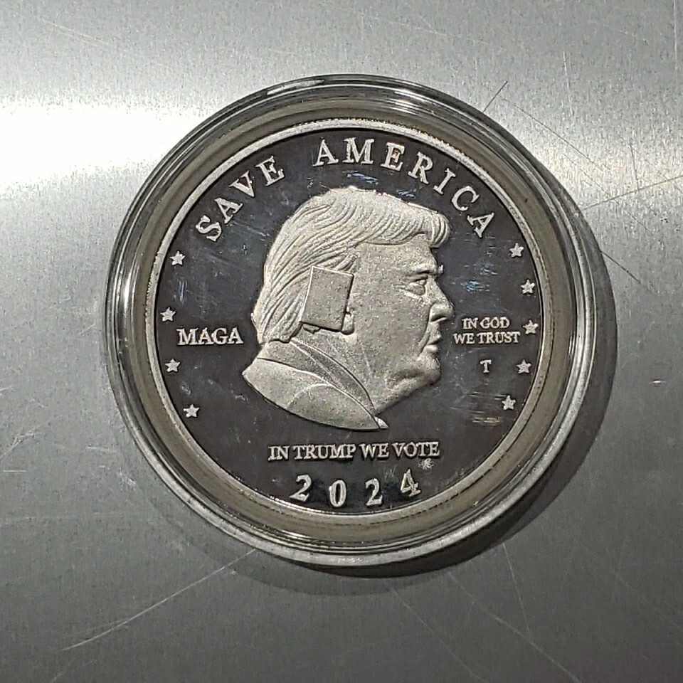 Donald Trump, MAGA, Commemorative Survivors Coin, 2.5″