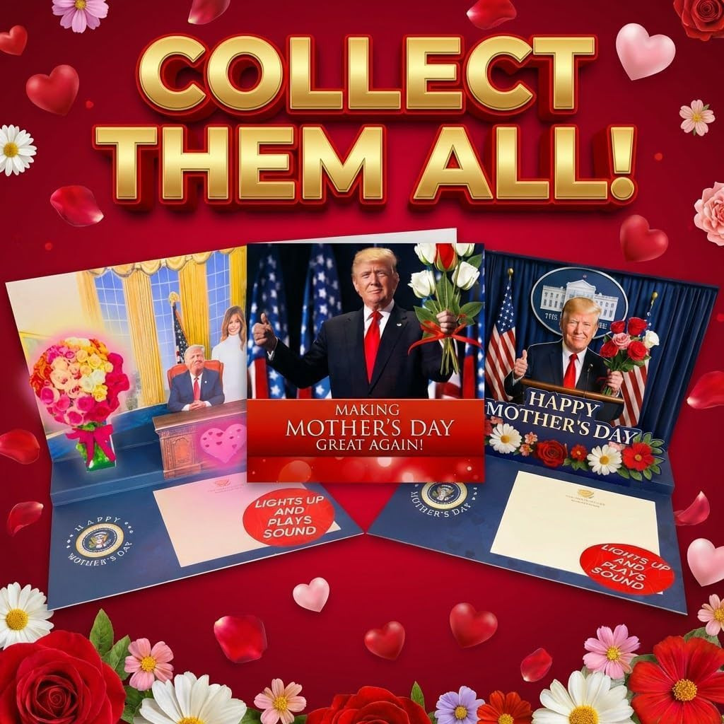 Talking Donald Trump Mother’S Day Card – Hear Trump’S Real Voice Deliver a Heart