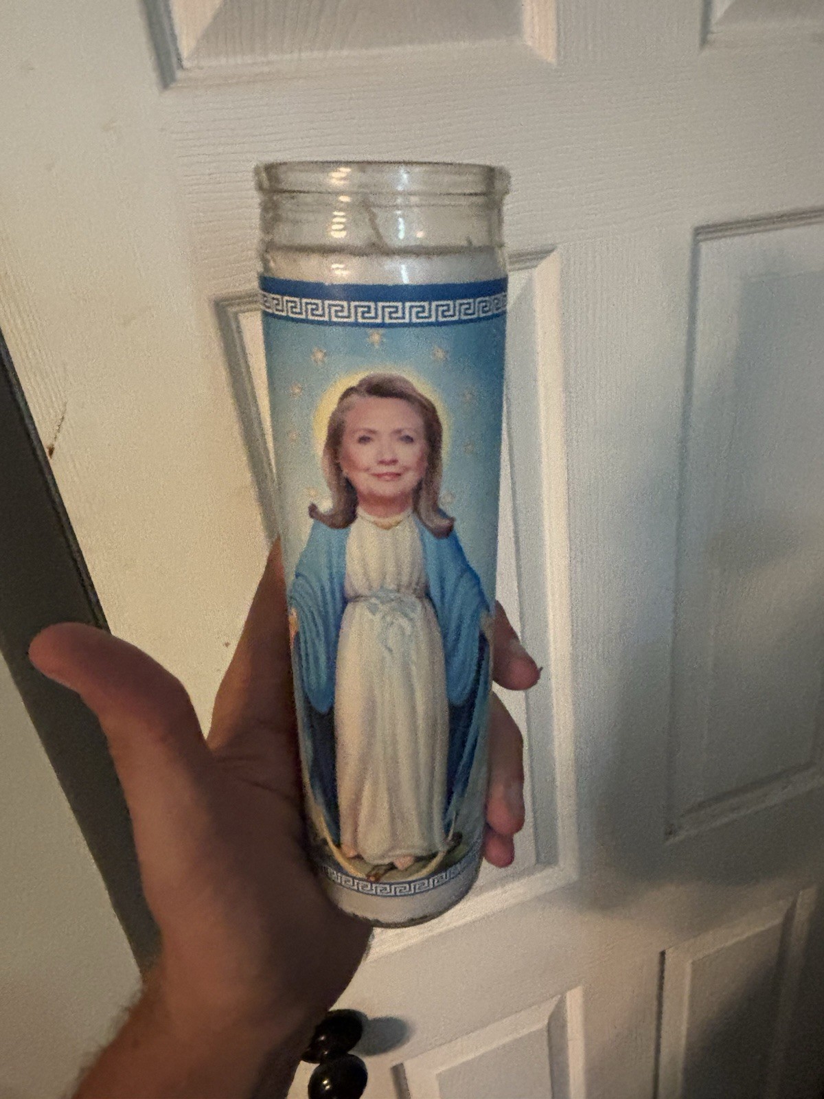 Rare Hillary Clinton Prayer Candle