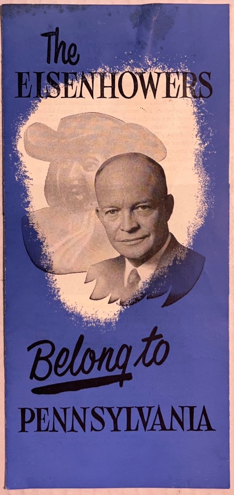 Vintage Brochure Eisenhower-Nixon Pennsylvania Campaign 1950s Republican