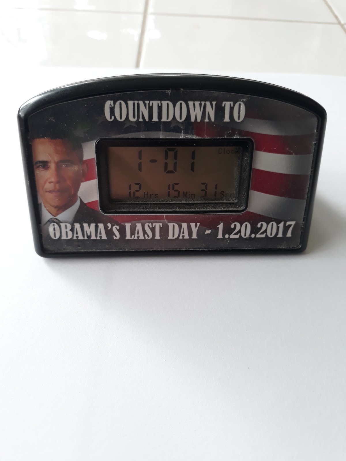 Countdown to Obama’s Last Day 1-20-2017 clock