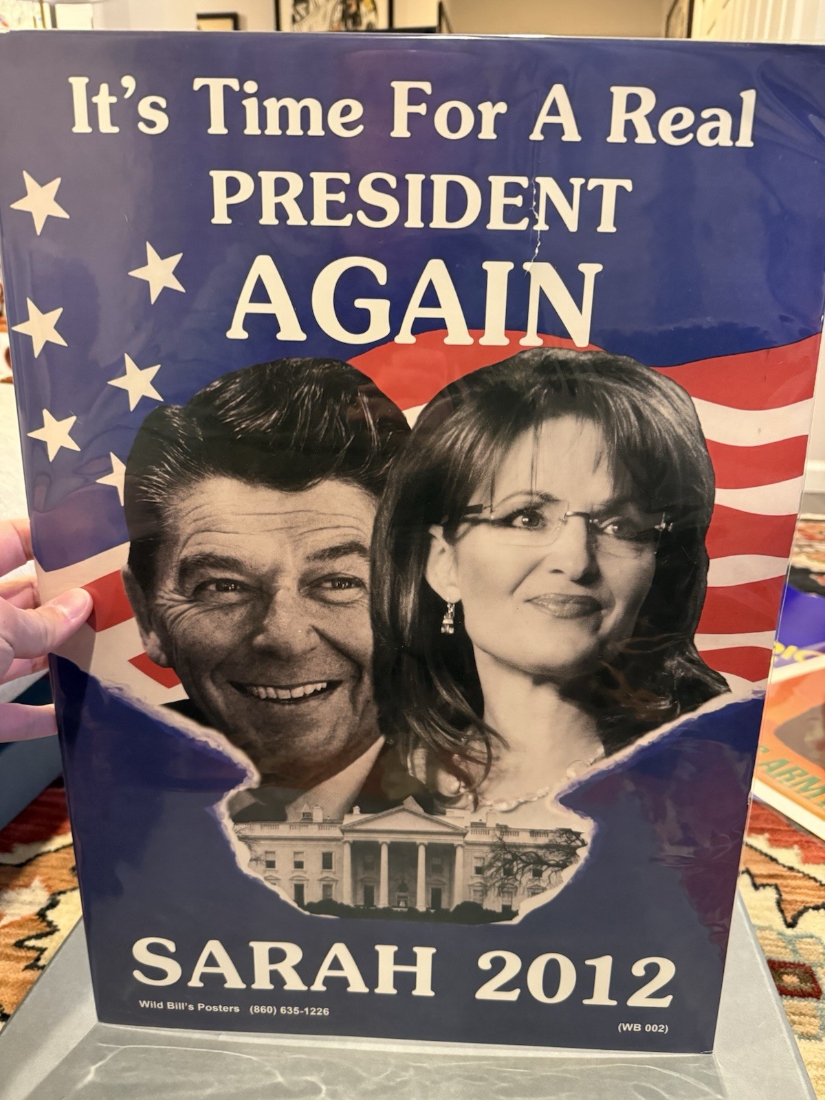 2012 Alaska Republican Governor Sarah Palin for President Campaign Poster