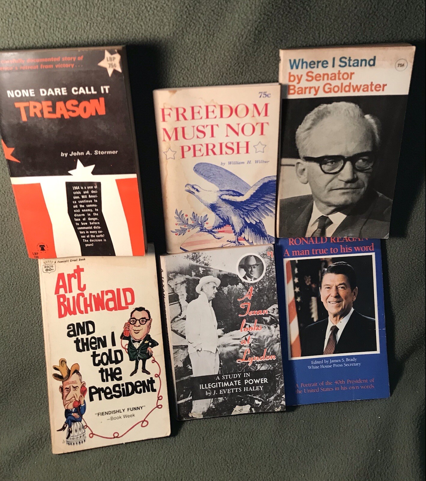 1964 Political Books, Freedom, Communism, Treason, Presidential