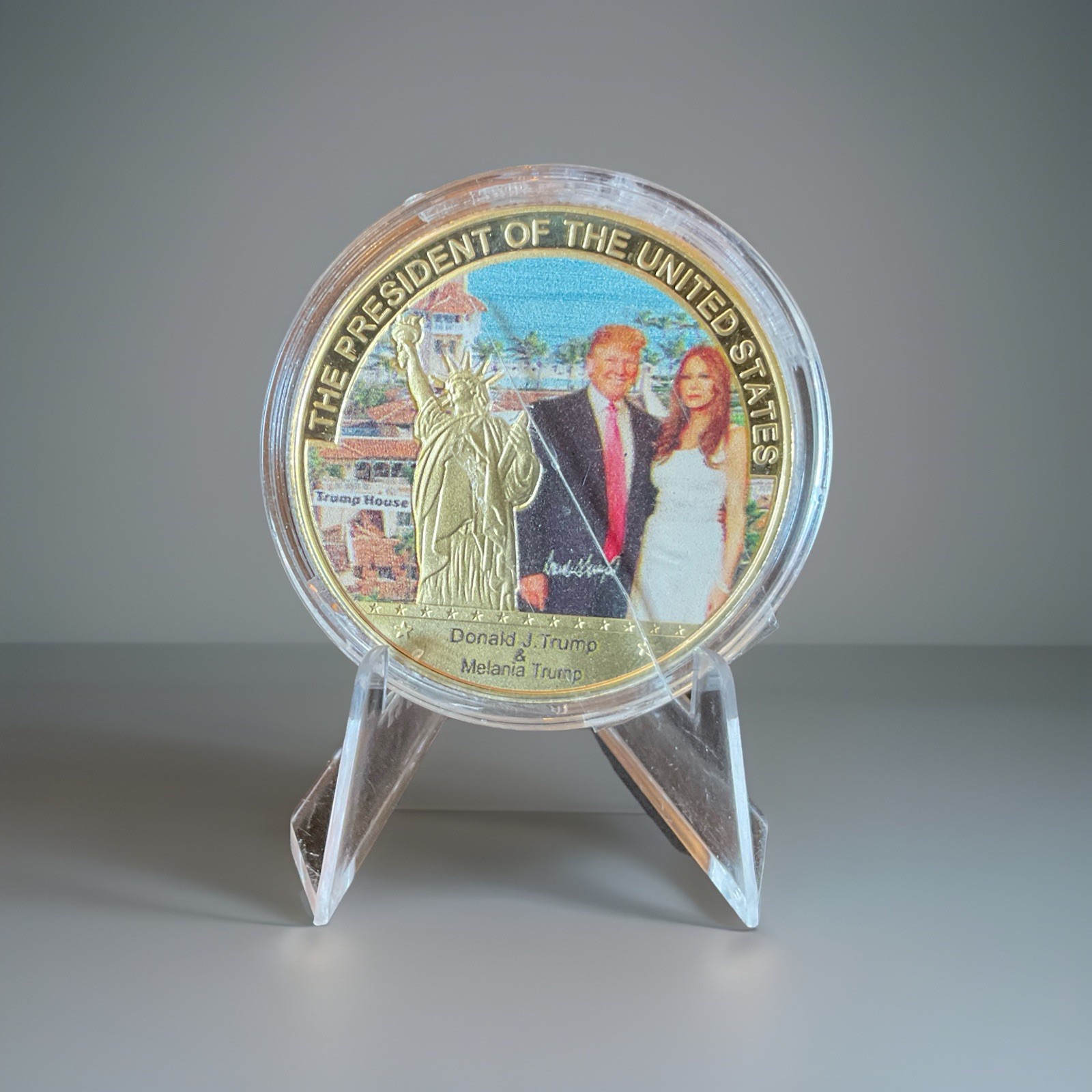 Donald J. Trump & Melania Trump Commemorative Coin