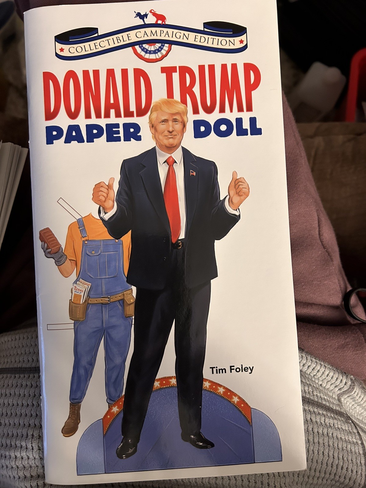 Brand New Collectible Campaign Edition copyright 2016 Donald Trump Paper Doll