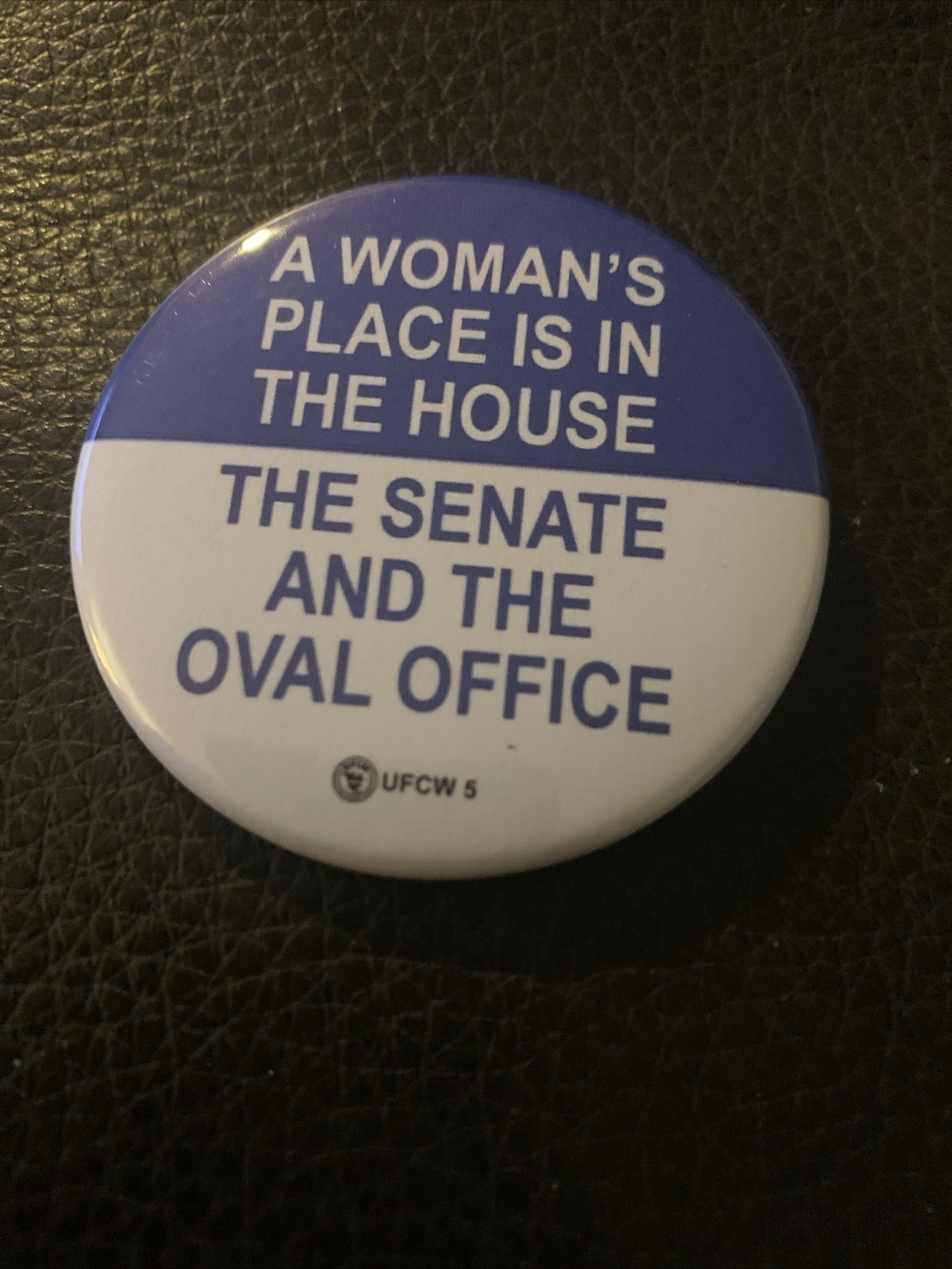 2024 Kamala Harris A Women’s Place Political Campaign Pin Button