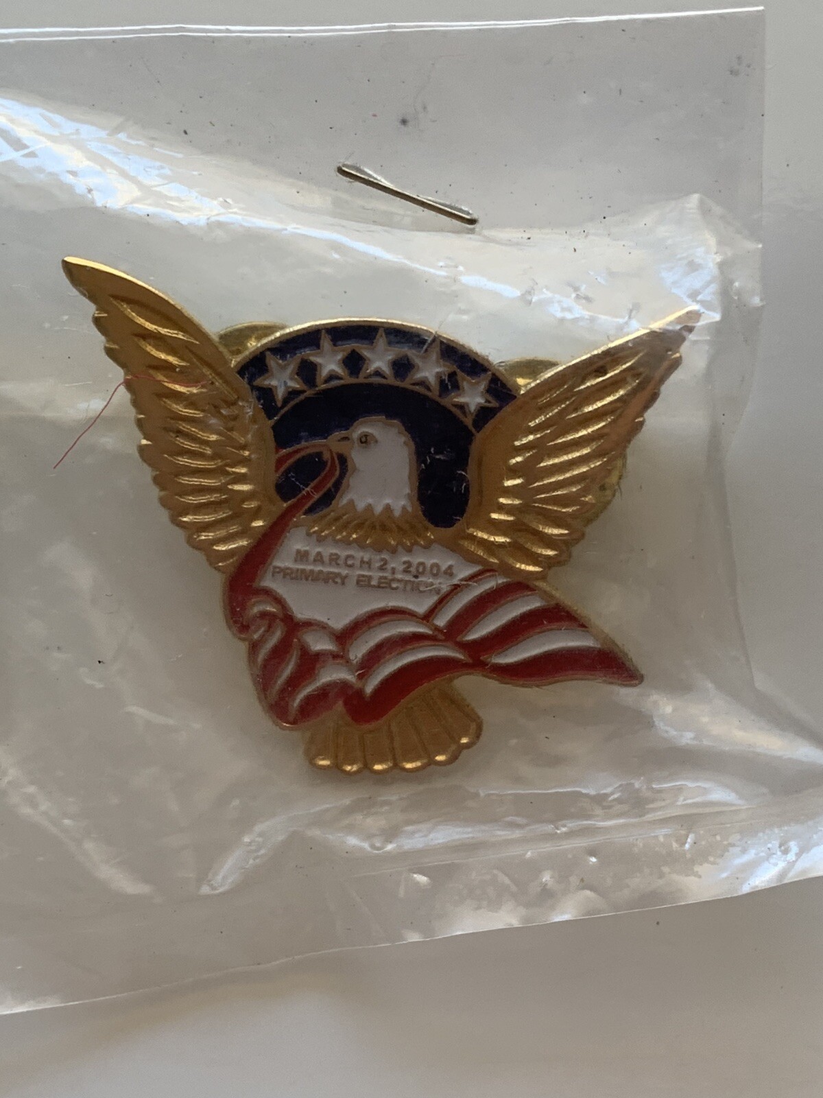 Vintage Presidential Election Pins 2000, 2002, 2004,