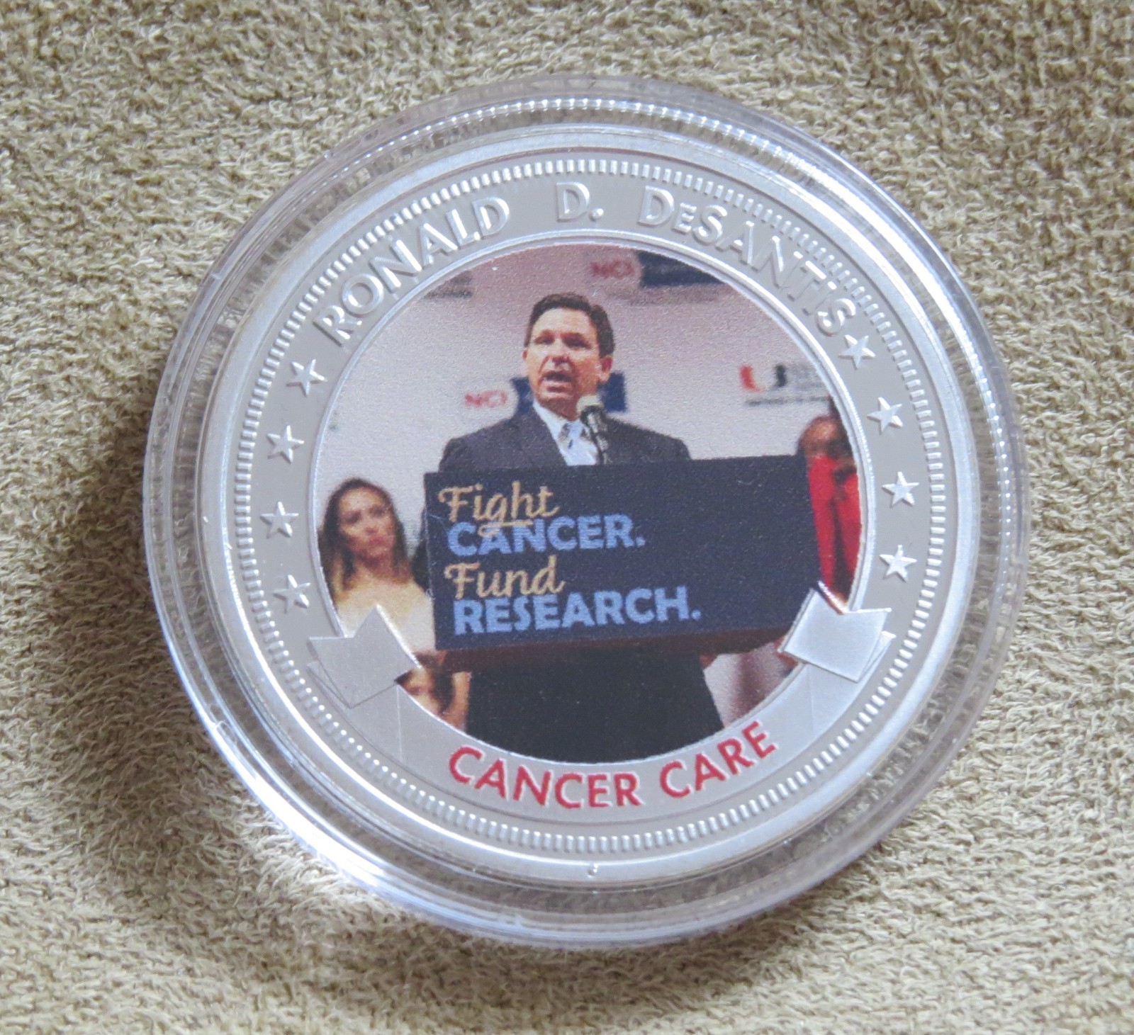 Ronald D. DeSantis Commemorative Coins – 7 Silver Plated Proof Coins