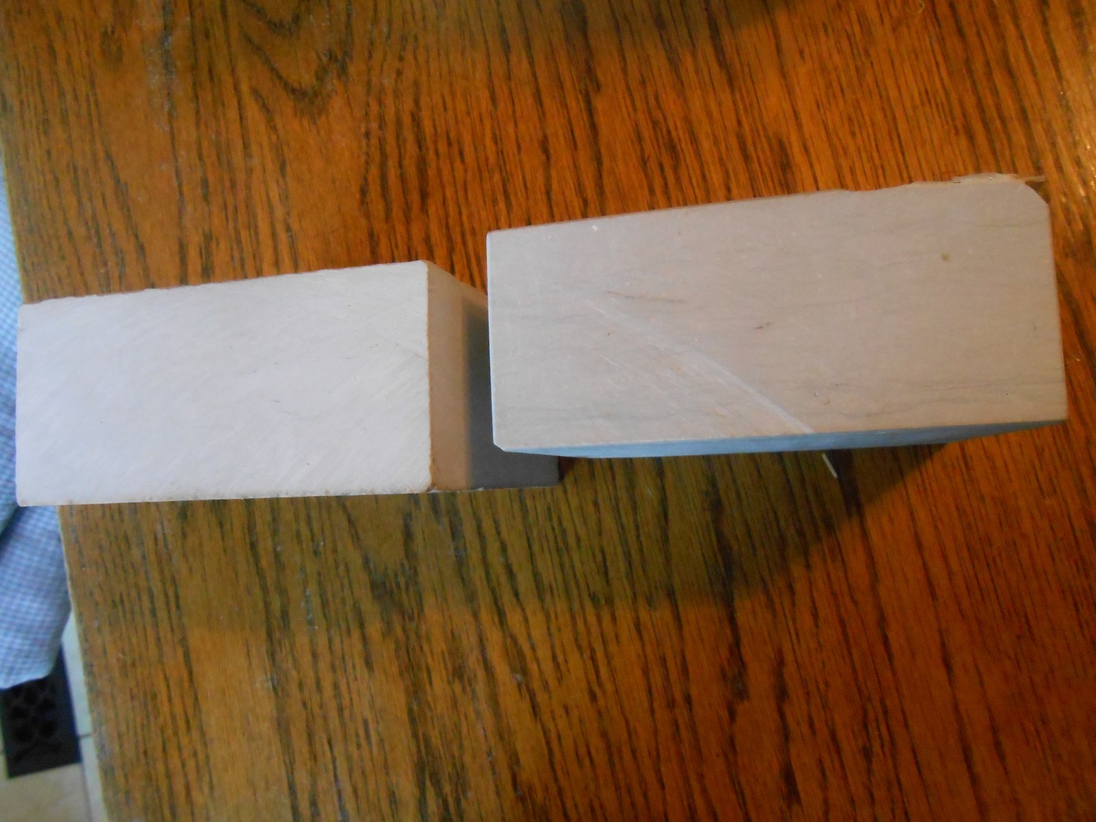 ORIGINAL 2 PIECES W/BOX FROM 1950 TRUMAN WHITE HOUSE RESTORATION RELICS