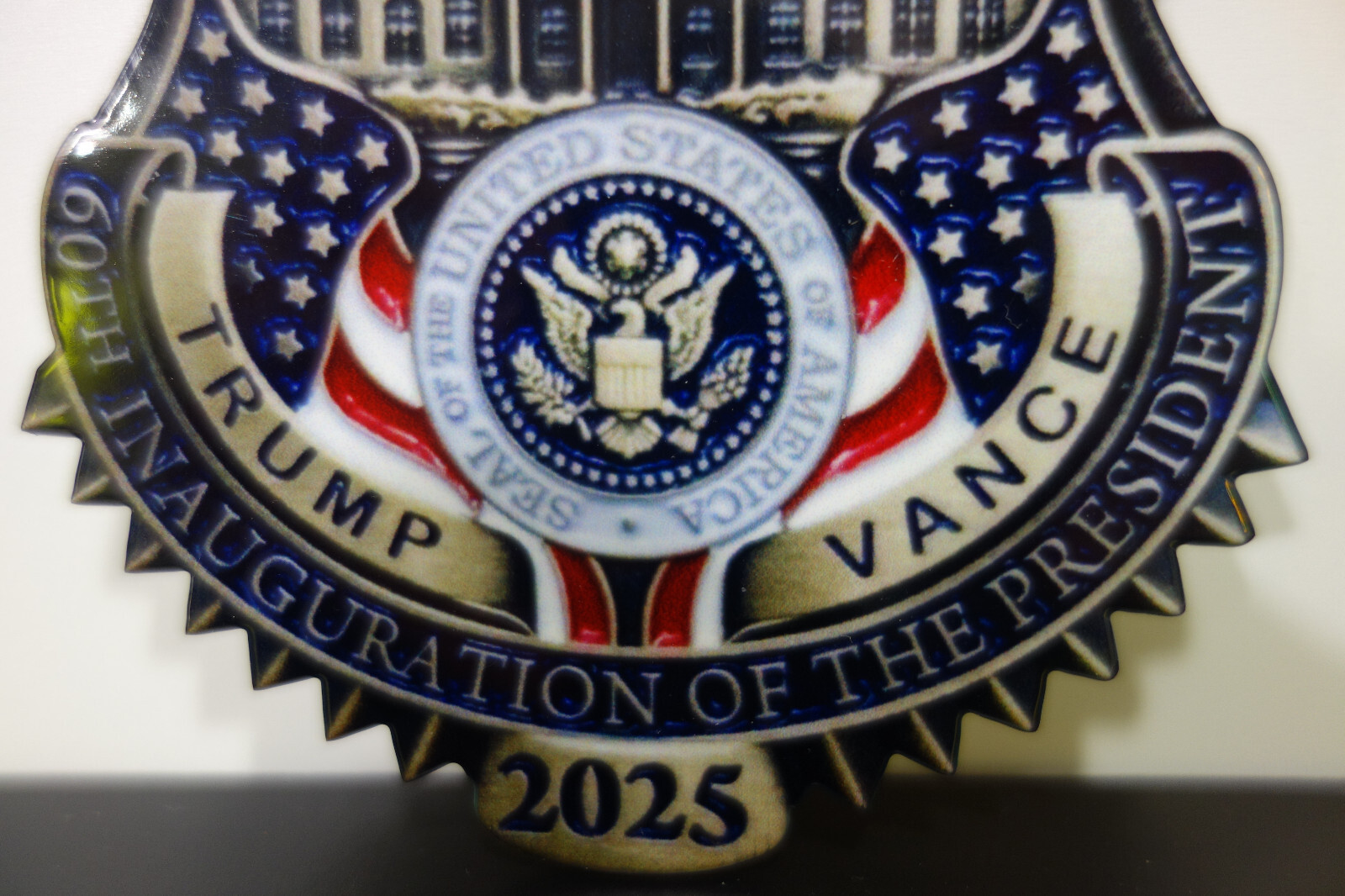 Commemorative President Donald J. Trump 45🦅47 Coin BADGE. 2025 INAUGURATION